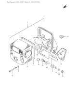 SUZUKI, GN 250 F, RUECKLICHT