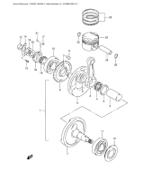 SUZUKI, GN 250 F, KURBELWELLE