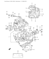 SUZUKI, GN 250 F, ZYLINDERKOPF