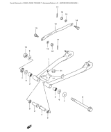 SUZUKI, GN 250 T, HINTERER SCHWINGARM