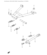 SUZUKI, GN 250 T, STAENDER