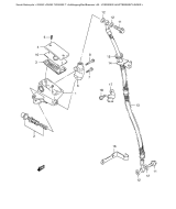 SUZUKI, GN 250 T, VORDERER HAUPTBREMSZYLINDER