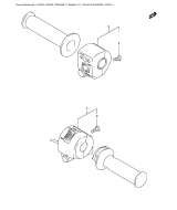 SUZUKI, GN 250 T, SCHALTER