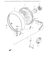 SUZUKI, GN 250 T, SCHEINWERFER