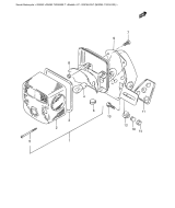 SUZUKI, GN 250 T, RUECKLICHT