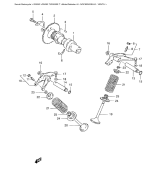 SUZUKI, GN 250 T, NOCKENWELLE VENTIL