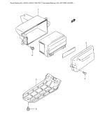 SUZUKI, AN 125 Y, BATTERIE HALTER