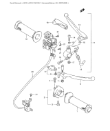 SUZUKI, AN125 Y, GRIFFHEBEL