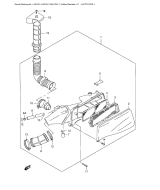 SUZUKI, AN125 Y, LUFTFILTER