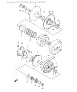 SUZUKI, AN125 Y, GETRIEBE 1