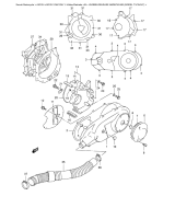 SUZUKI, AN 125 Y, KURBELGEHAEUSE ABDECKUNG