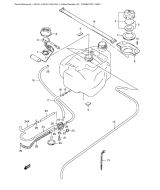 SUZUKI, AN125 Y, TREIBSTOFF TANK