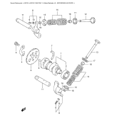 SUZUKI, AN125 Y, NOCKENWELLE VENTIL