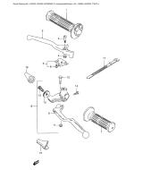 SUZUKI, GN 250 W, HEBEL