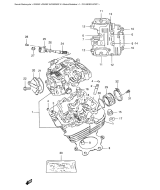 SUZUKI, GN 250 W, ZYLINDERKOPF