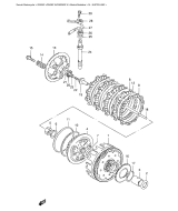 SUZUKI, GN 250 W, KUPPLUNG