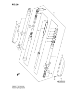 SUZUKI, RM 85 US L1, FRONTDAEMPFER