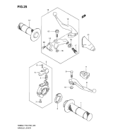 SUZUKI, RM85 US L0LL0, GRIFFHEBEL