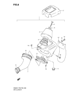 SUZUKI, RM 85 US L0, LUFTFILTER