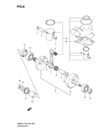 SUZUKI, RM85 US L0LL0, KURBELWELLE