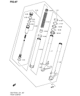 SUZUKI, GSXR750 L4, FRONTDAEMPFER