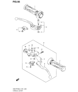 SUZUKI, GSXR750 L4, GRIFFHEBEL