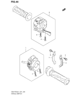 SUZUKI, GSXR750 L4, GRIFFSCHALTER