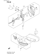 SUZUKI, GSXR750 L4, BLINKERLICHT