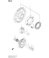 SUZUKI, GSXR750 L4, ANLASSER KUPPLUNG