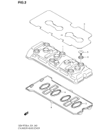 SUZUKI, GSXR750 L4, ZYLINDERKOPFABDECKUNG