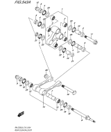 SUZUKI, Suzuki RMZ250 L6 E19, HINTERER DAEMPFER