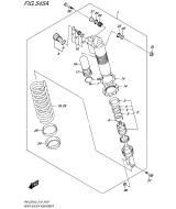 SUZUKI, Suzuki RMZ250 L6 E19, HINTERER STOSSDAEMPFER