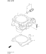 SUZUKI, Suzuki RMZ250 L6 E19, ZYLINDER