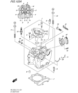 SUZUKI, Suzuki RMZ250 L6 E19, ZYLINDERKOPF