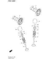 SUZUKI, Suzuki RMZ250 L6 E19, NOCKENWELLE VENTIL