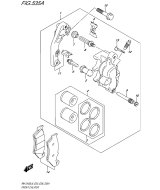 SUZUKI, RMZ 450 US L6, FRONT BREMSSATTEL