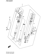 SUZUKI, RMZ450 L6 US 1, RH FRONT FORK DAMPER