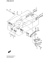 SUZUKI, RMZ450 L6 US 1, HINTERER SCHWINGARM