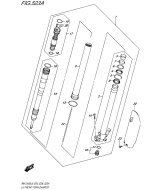 SUZUKI, RMZ450 L6 US 1, LH FRONT DAMPER