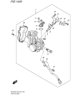 SUZUKI, RMZ450 L6 US 1, DROSSELGEHAEUSE