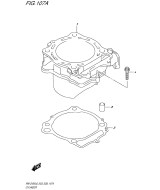 SUZUKI, RMZ450 L6 US 1, ZYLINDER