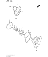 SUZUKI, RMZ450 L6 US 1, WASSERPUMPE