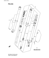 SUZUKI, Suzuki RMZ250 K9 US 1, FRONT DAEMPFER