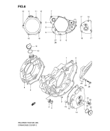 SUZUKI, Suzuki RMZ250 K9 US 1, KURBELGEHAEUSE ABDECKUNG