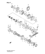 SUZUKI, Suzuki RMZ250 K9 US 1, GETRIEBE