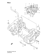 SUZUKI, Suzuki RMZ250 K9 US 1, KURBELGEHAEUSE