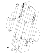 SUZUKI, RMZ 450 US K5, FRONT DAEMPFER