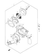 SUZUKI, Suzuki RMZ450 K5 US 6, LUFTFILTER