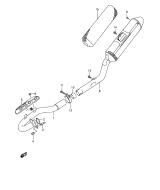 SUZUKI, Suzuki RMZ450 K5 US 6, AUSPUFF