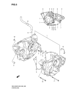 SUZUKI, Suzuki RMZ450 K5 US 6, KURBELGEHAEUSE